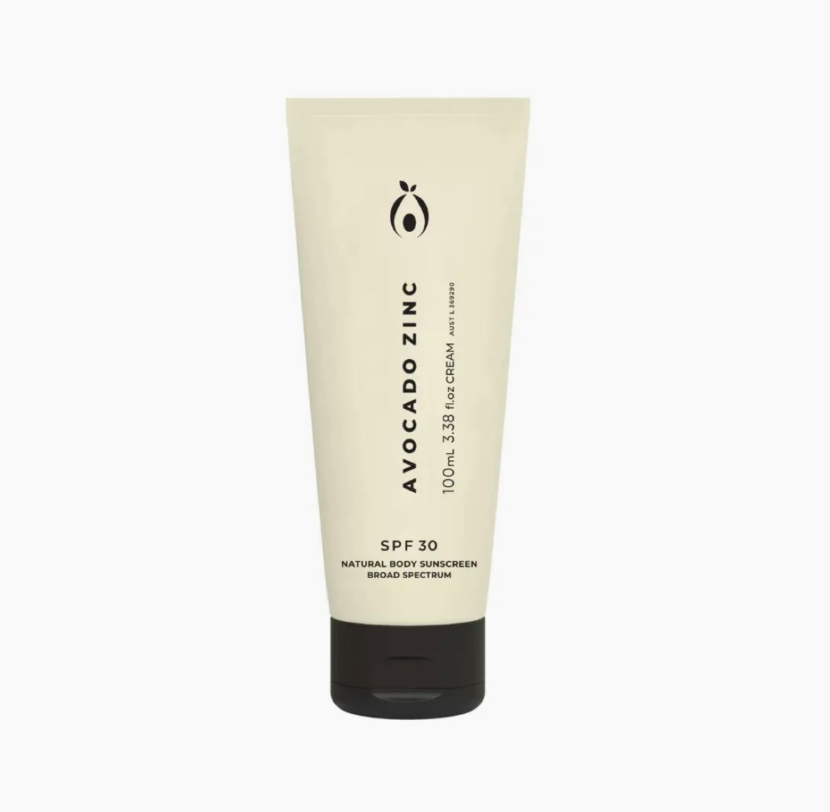 Avocado Zinc SPF30 Natural Body Sunscreen