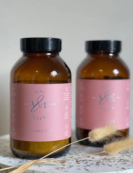 Formula S2 (zinc,vitamin C,spirulina,silica and skin specific marine collagen)